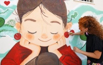 Osmangazi’nin duvarlarında sanat var