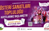 Osmangazi Gösteri Sanatları Topluluğu yeni üyelerini bekliyor