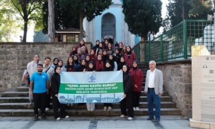 Yıldırımlı gençlerden tarihi yolculuk