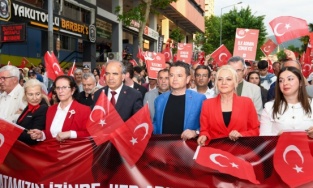 Osmangazi’de 19 Mayıs ruhu gençlerle yükseldi