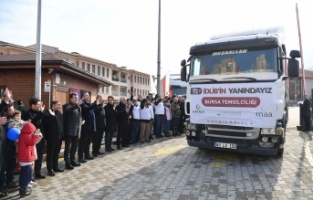 Osmangazi’den İdlib’e Yardım TIR’ı