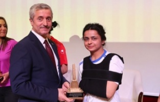 Elif, Şahinbey’in gururu oldu