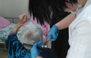 Yıldırımlı öğrencilerden örnek davranış