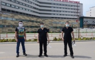 Şahinkaya’dan  siperlik maske üretimi