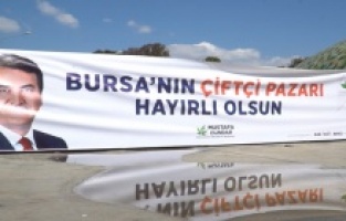 Bursa’nın ilk çiftçi pazarı açıldı