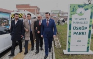 Başkan Dündar ilçenin her yerini parklarla donatıyor